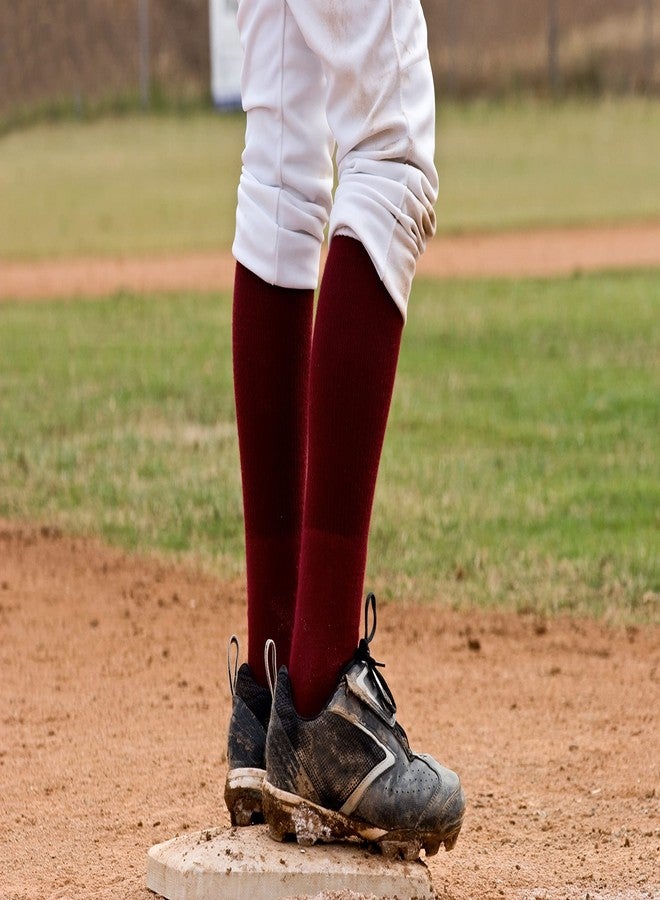سوف سول جوارب رياضية عالية الأداء من Sof Sole RBIbaseball للرجال والشباب (زوجان)، مقاس متوسط، مقاسات الرجال من 4 إلى 8، لون أزرق ملكي - Image 5