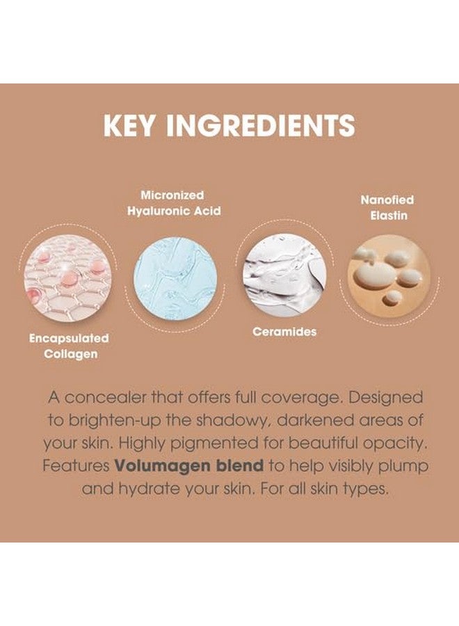Consult Beaute Volumagen Concealer Concentrated Coverage Helps To Plump And Hydrate The Skin Highly Pigmented Full Coverage 0.13 Oz. - Image 5