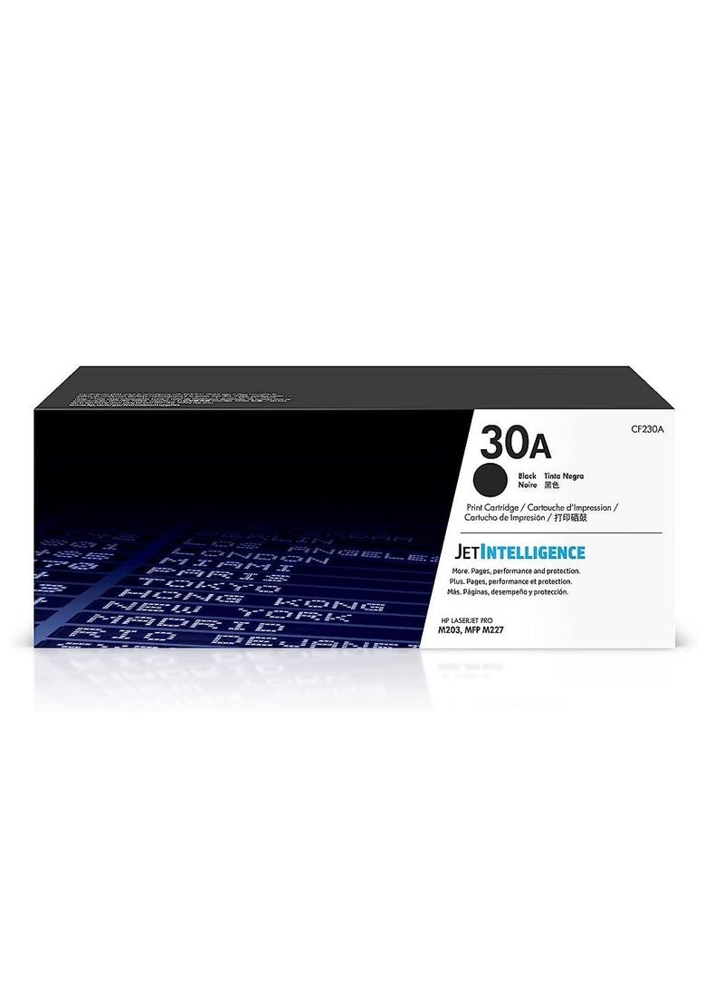 Toner Cartridge Toner cartridge - Black - TONER 30 A compatible with HP LaserJet Pro M203,M227 - Image 1