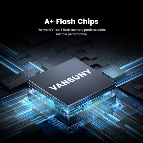 Vansuny 2TB Portable External SSD, USB 3.1 Gen2 Up to 500MB/s Solid State Drive, Metal USB C Mini Portable External Hard Drive for PC, Laptop, Phones and More - Image 5