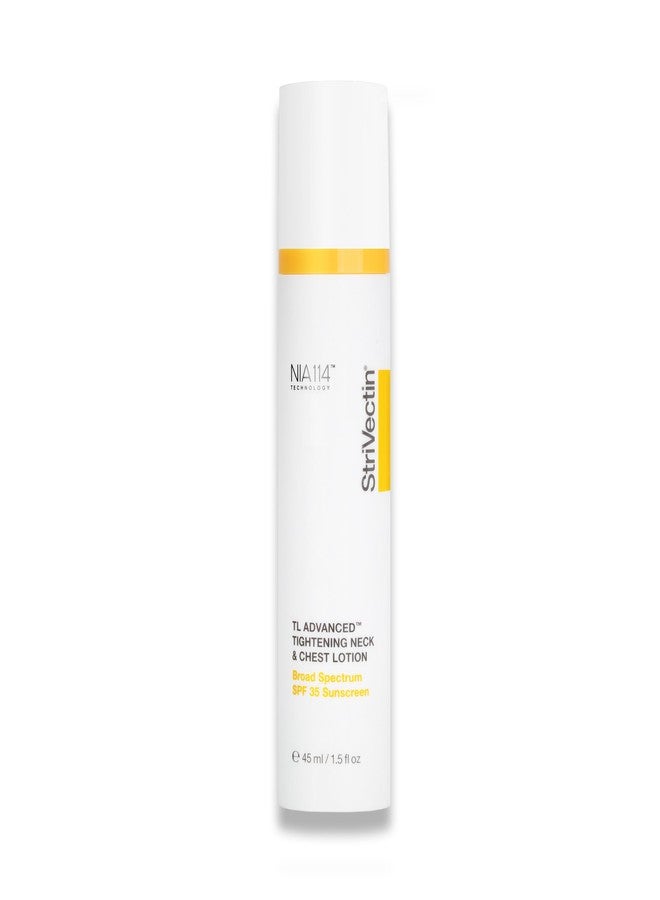 StriVectin TL Advanced Tightening Neck & Chest Lotion Broad Spectrum SPF 35 Sunscreen - Image 1