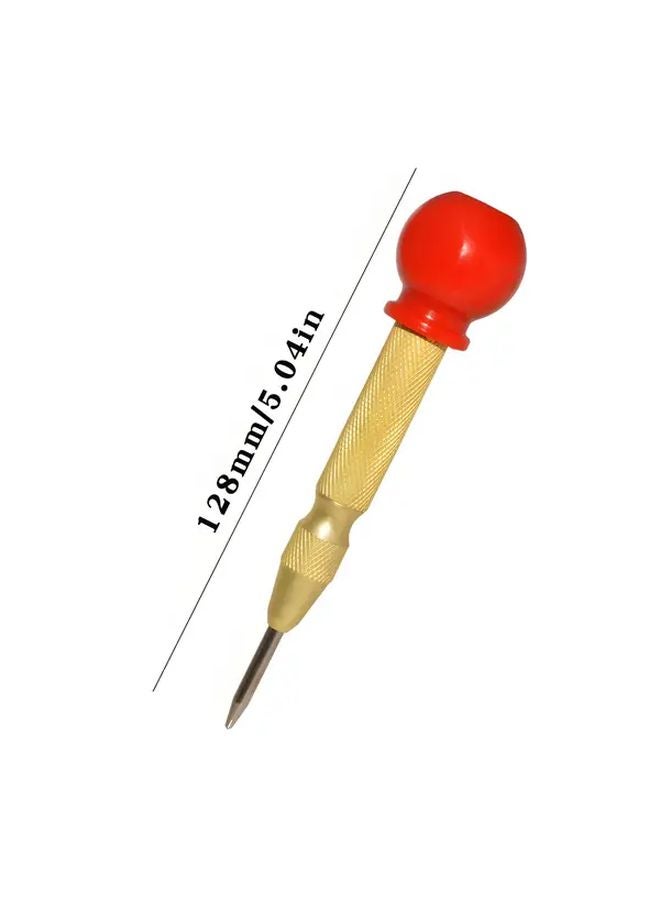 5 Inch Automatic Center Punch Adjustable Tension Tool For Metal Wood Glass Plastic DIY - Image 3