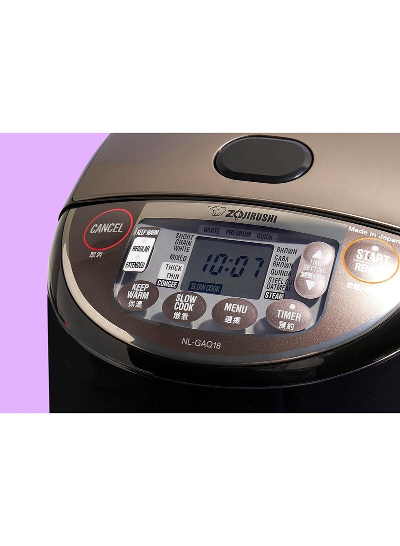 Zojirushi Zojirushi 1.8L Electronic Rice Cooker & Warmer – Multi-Function, Fuzzy Logic, Made in Japan  - Image 3