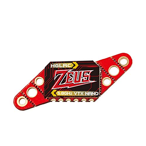 HGLRC Zeus350mW VTX 5V M2 M3 16x16 20x20 255x255 58GHz VTX Betaflight for FPV Racing Drone Quad SMA - Image 1