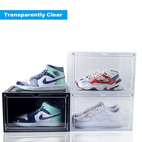 YOLOPARK Shoe Shrink Wrap Bags, 100Pcs 11x 18 Inches Sneaker Heat Shrink Wrap Bags for Men Women Shoe Organizer for Shoe Protection Avoid Sole Yellowing and Keep Dust Away - Image 3