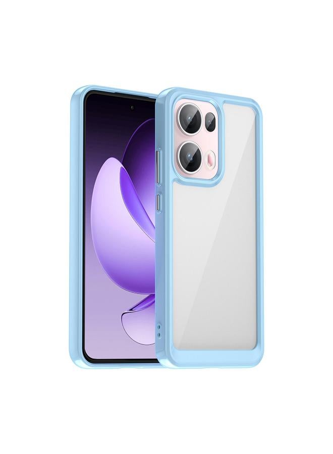 S-TOP Case For OPPO Reno13 Pro Global Colorful Series Acrylic Hybrid TPU Phone Case - Image 1