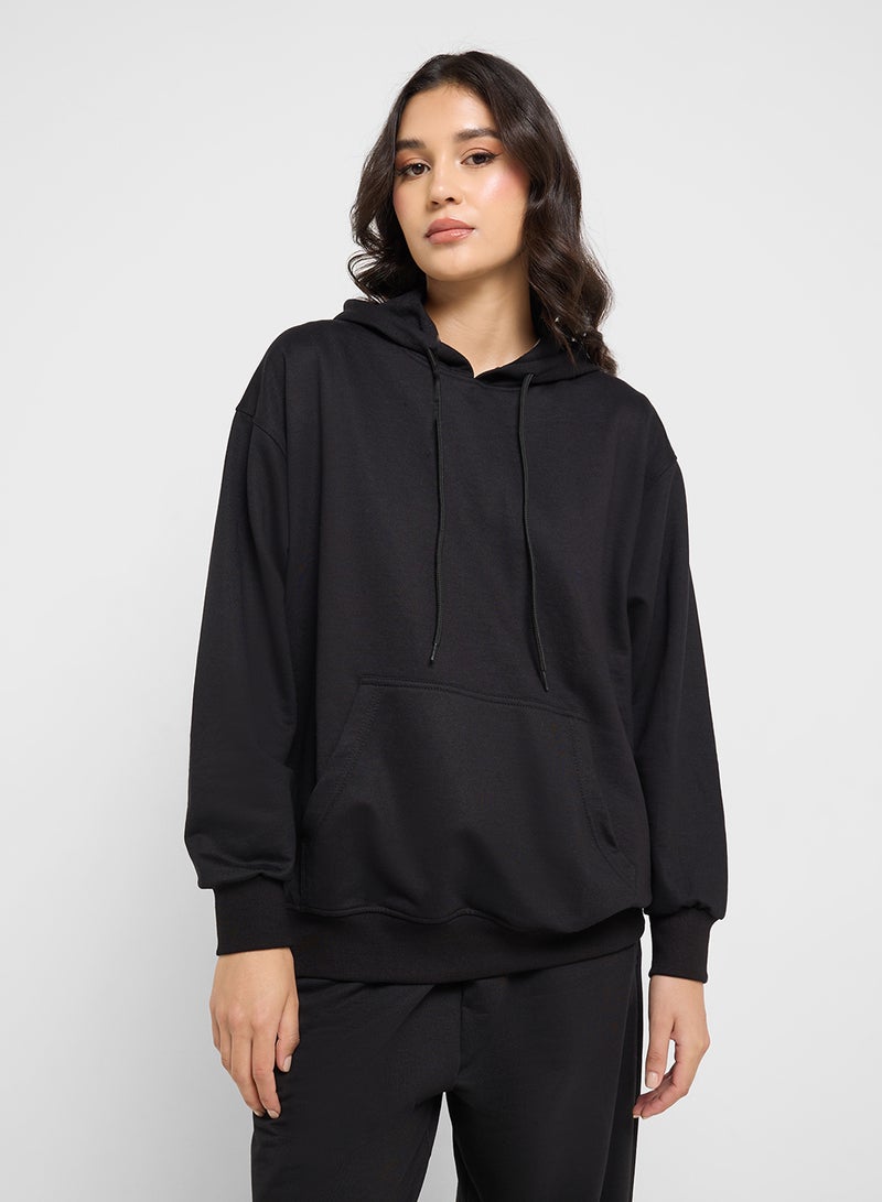 Ginger Basics Oversize Hooded Sweatshirt & Joggers Set - Image 3