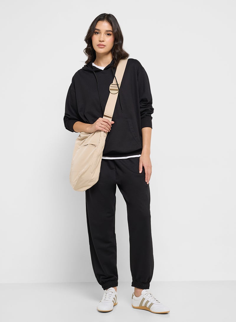 Ginger Basics Oversize Hooded Sweatshirt & Joggers Set - Image 5