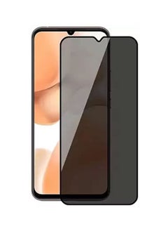 EYE CATCH 5D Anti-Spy Privacy Tempered Glass Screen Protector For Realme C15 Black  - Image 1