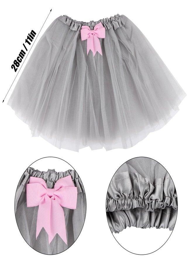 EVERMARKET 5 Pieces Elephant Costume Set Elephant Ears Headband Nose Tail Bow Tie Tutu Skirt Animal Fancy Dress Costume Kit Party Accessories for Halloween,Birthday,Christmas,Cosplay Dress Up Party Decorations - Image 5