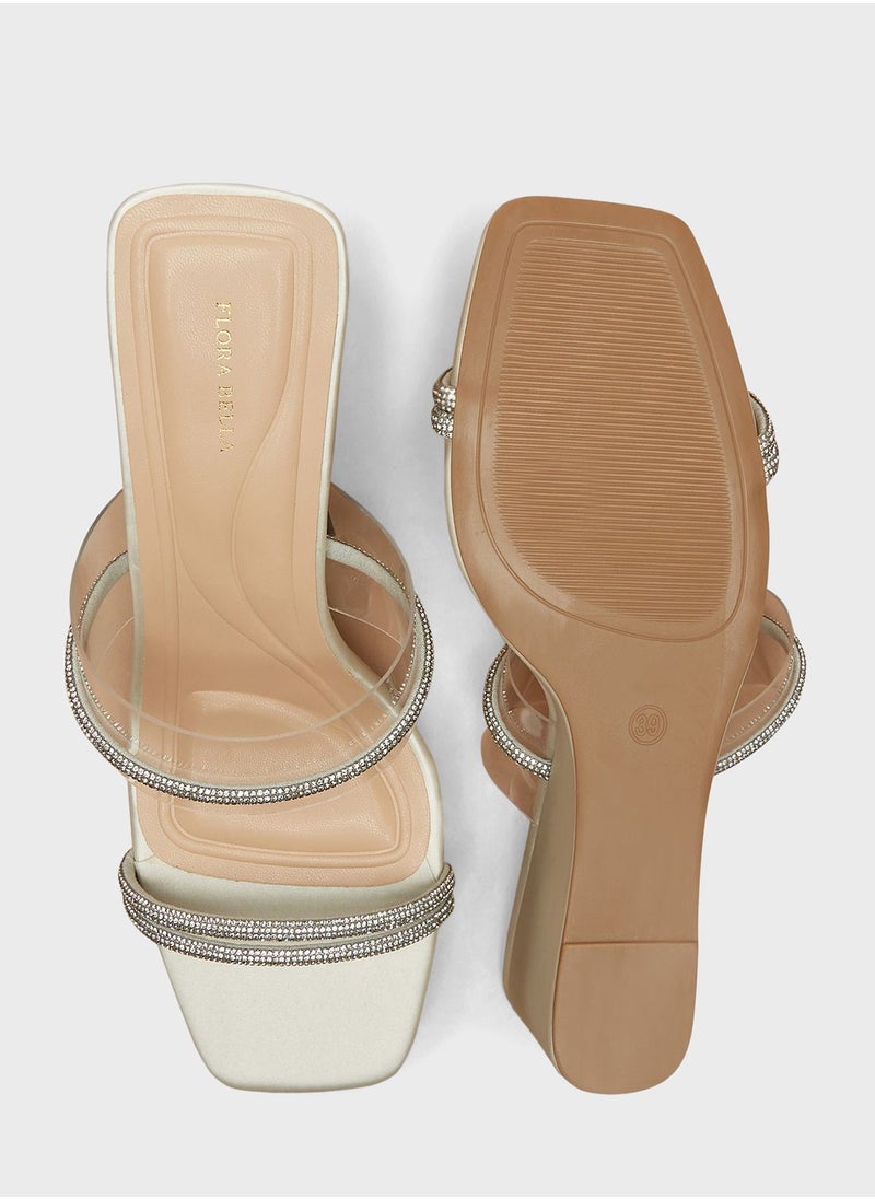 shoexpress - Double Strap Wedge Sandals - Image 1