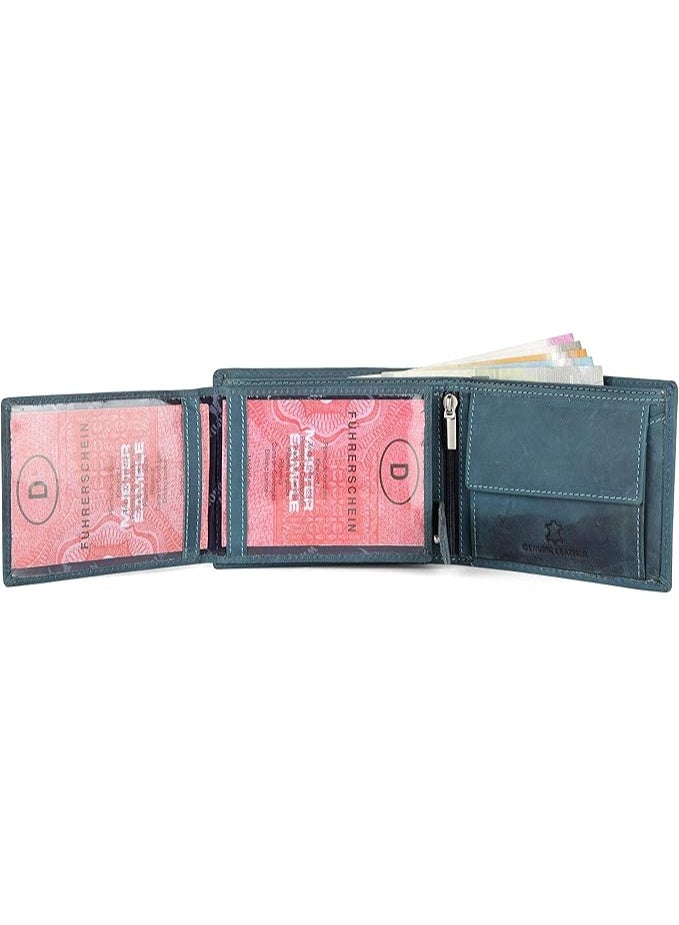 وايلدهورن سلة هدايا WildHorn Rakhi للأخ - مجموعة هدايا كلاسيكية للرجال تتضمن محفظة جلدية، وسلسلة مفاتيح، وRakhi للأخ/بهايا. - Image 2