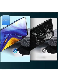 Realfrog 2 Pieces Full Cover Glass Screen Protector For Infinix Smart 9 4G Black/Clear and Screen Protector Accessories  - Image 5