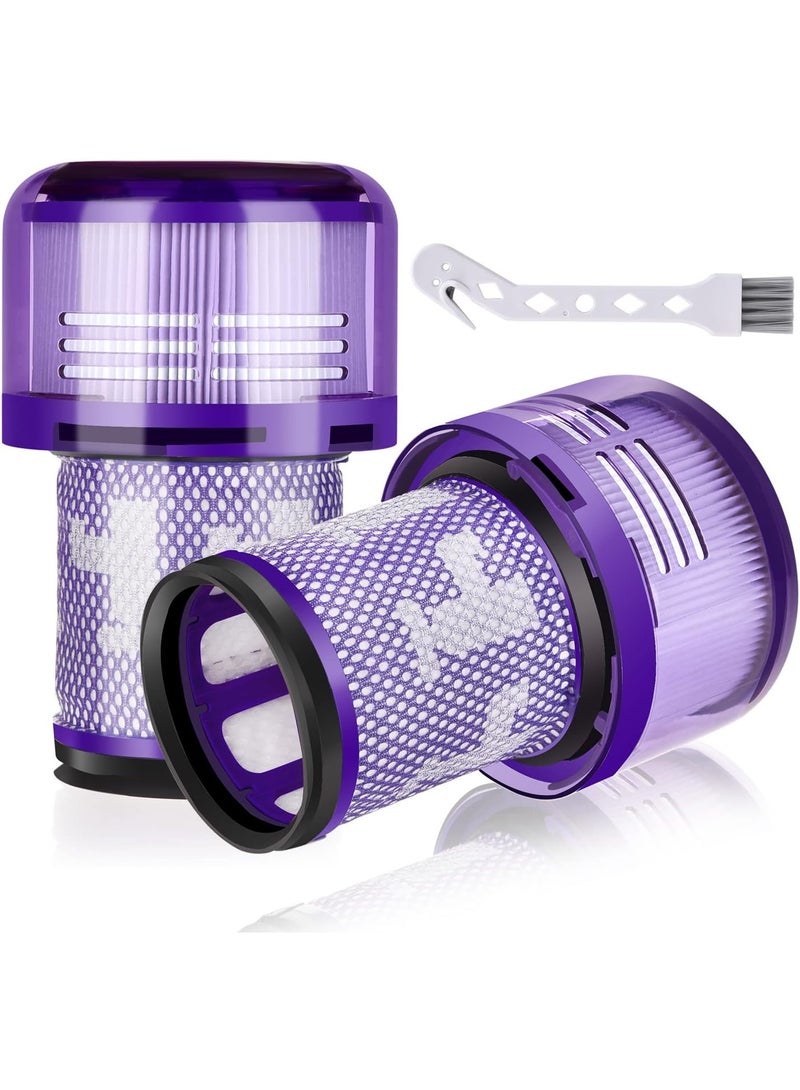M.A&F's 2 Replacement Filters For Dyson V12 Detect Slim Cordless Vacuum, Compare to Part 971517-01 - Image 1