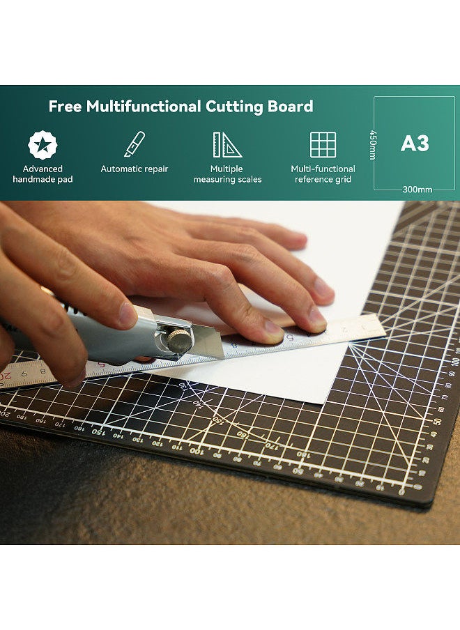 SCULPFUN H3 400x400mm Laser Cutting Honeycomb Panel Workbench Suitable for Diode CO2 Laser Engraving Machine Professional Metal Clamps Easy to Observe Desktop Protection for Carving Wood/Leather/Metal/Acrylic  - Image 5