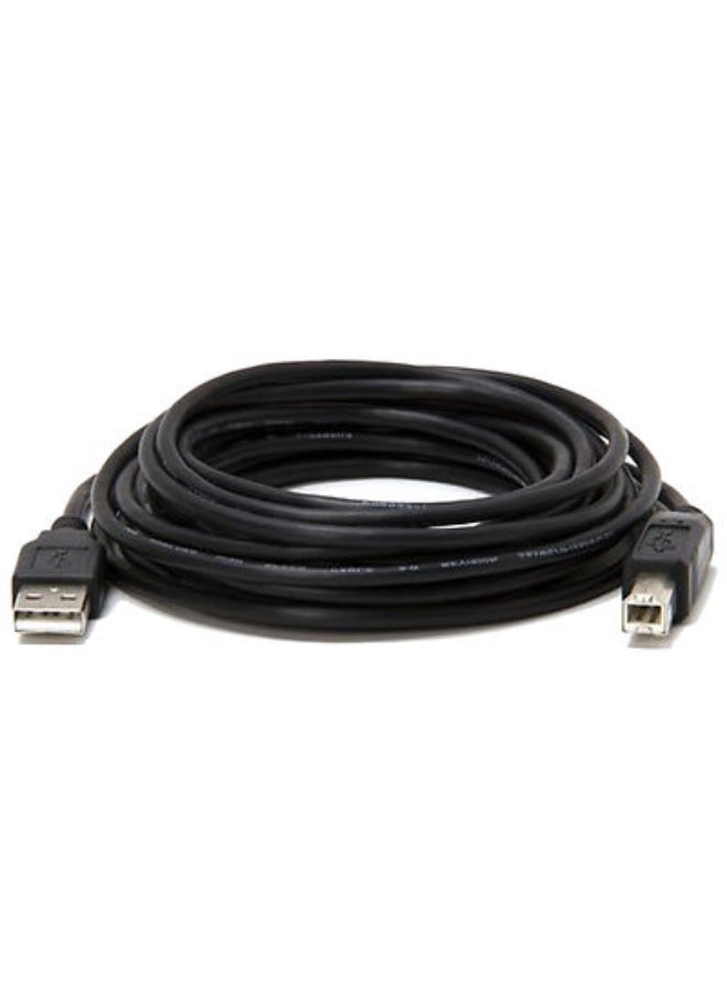 كابل طابعة USB عالي الجودة SIPU بطول 5 متر – كابل نقل بيانات USB ذكر إلى ذكر مع غلاف PVC وطبقة حماية من التشويش - Image 3