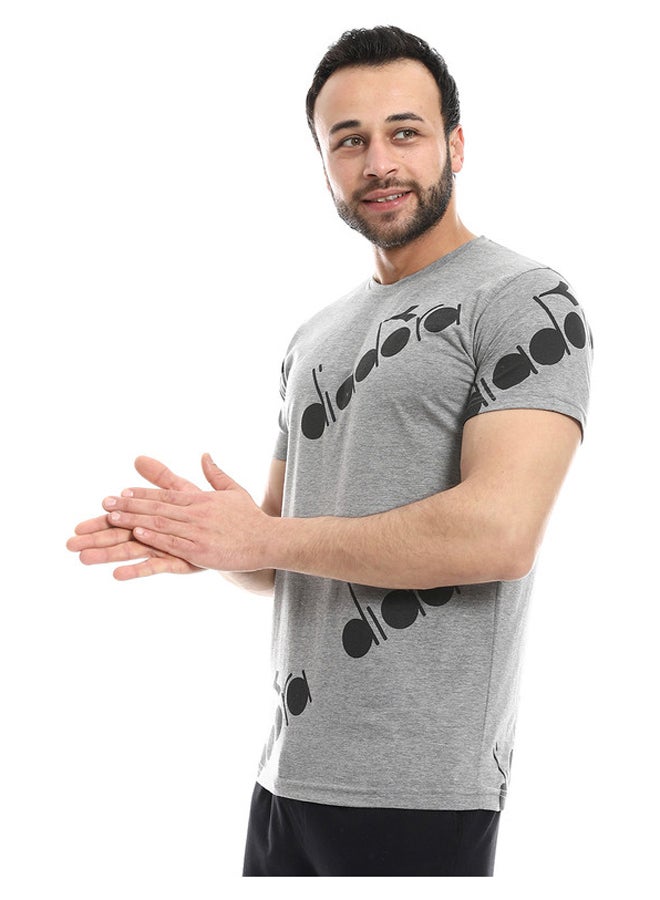 DIADORA Cotton Printed T-Shirt - Image 2
