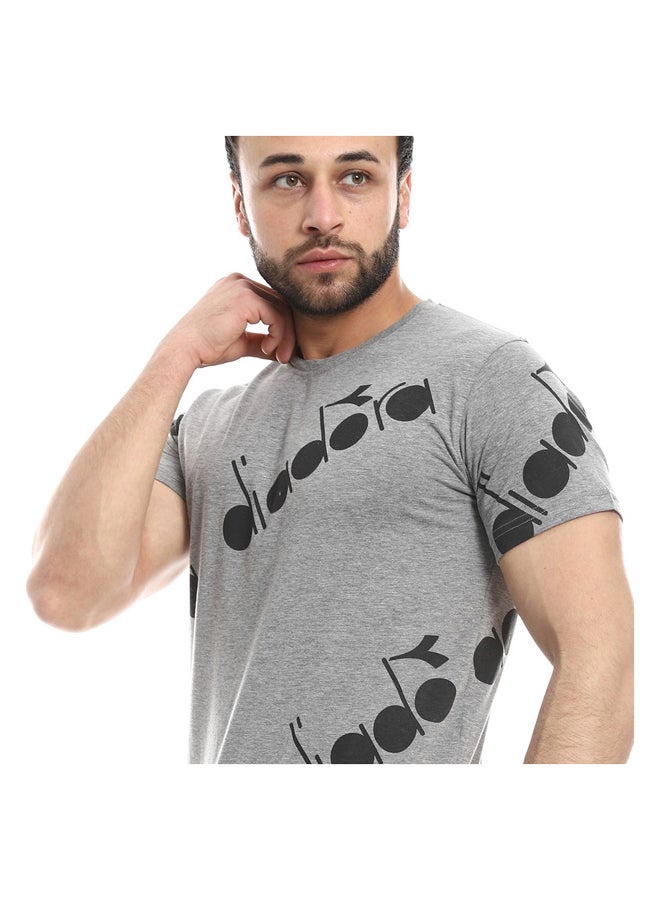 DIADORA Cotton Printed T-Shirt - Image 4