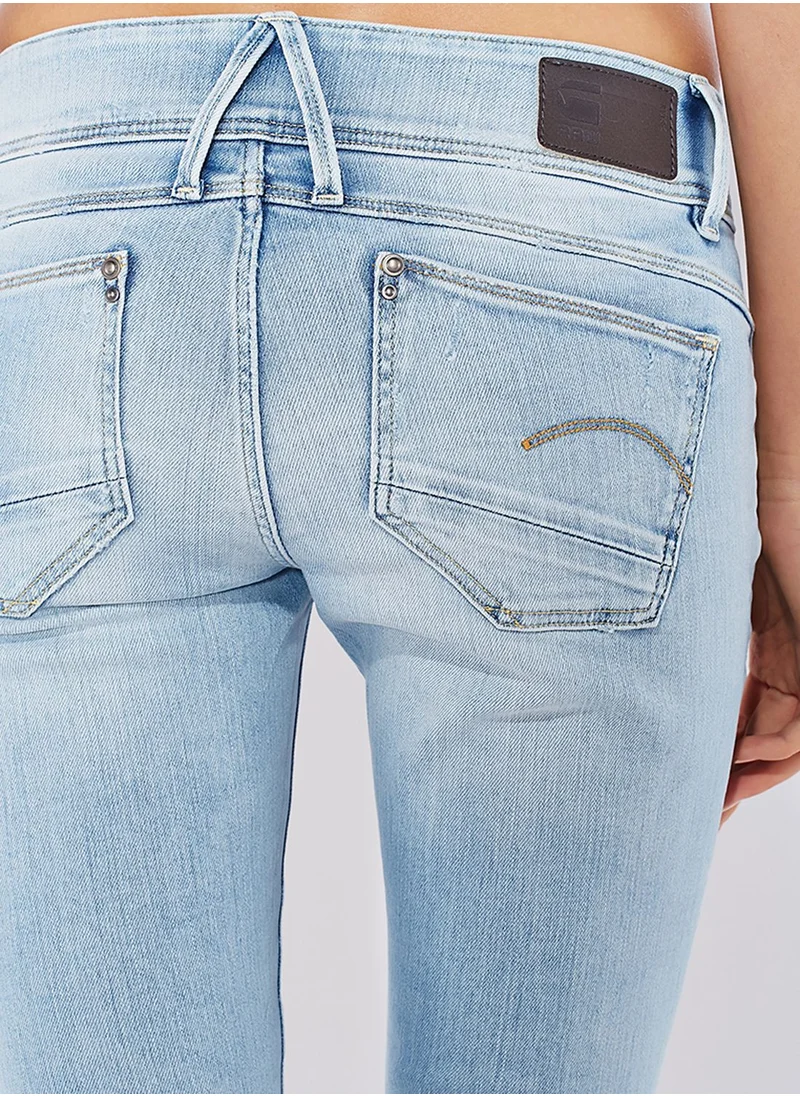 G-Star RAW G-Star Lynn Mid Rise Skinny Jeans