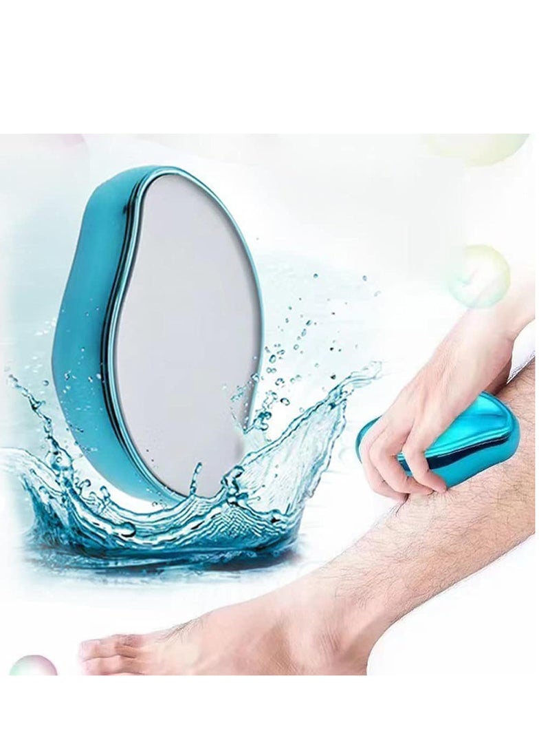 ELTRAZONE True Crystal Hair Eraser, Magic Hair Removal Eraser, Painless Crystal Hair Remover Tools, Soft Smooth Skin Fast & Easy Crystal Hair Removal for Men and Women - Image 1
