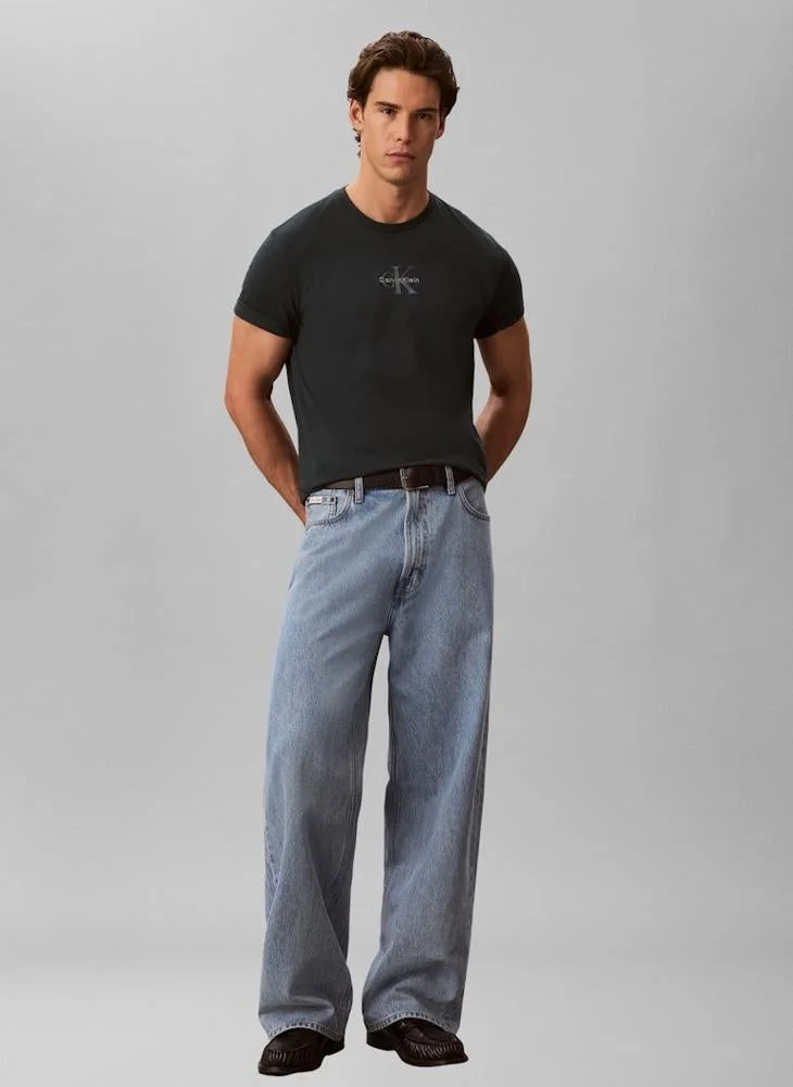 Calvin Klein Jeans  Monogram Logo T-shirt for Men | Best Price UAE