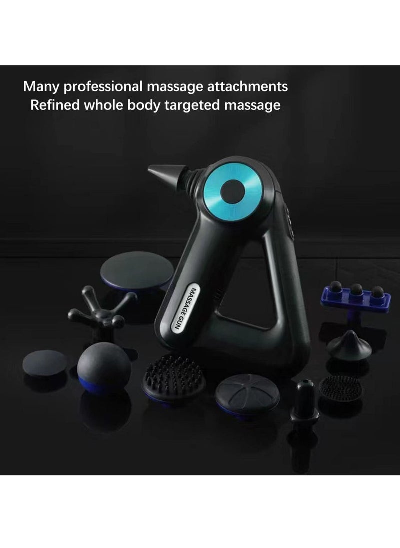 Generic - Massage Gun Deep Tissue Body Massager For Back Neck Muscle Pain Relief Fitness Relaxation 12pcs Pro Heads - Image 1
