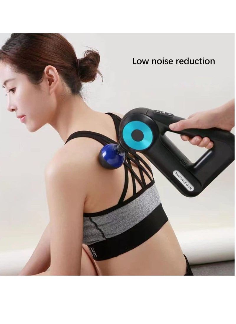 Generic - Massage Gun Deep Tissue Body Massager For Back Neck Muscle Pain Relief Fitness Relaxation 12pcs Pro Heads - Image 1