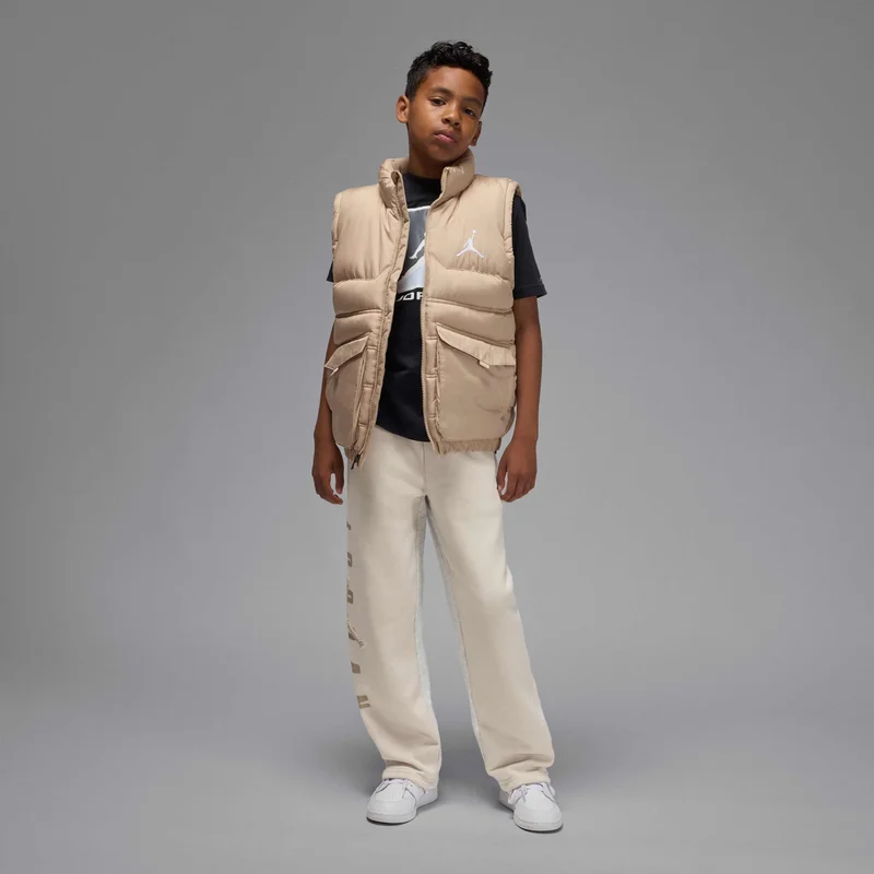 Jordan beige Kids' MJ Future Flight Pants for Women | Best Price UAE