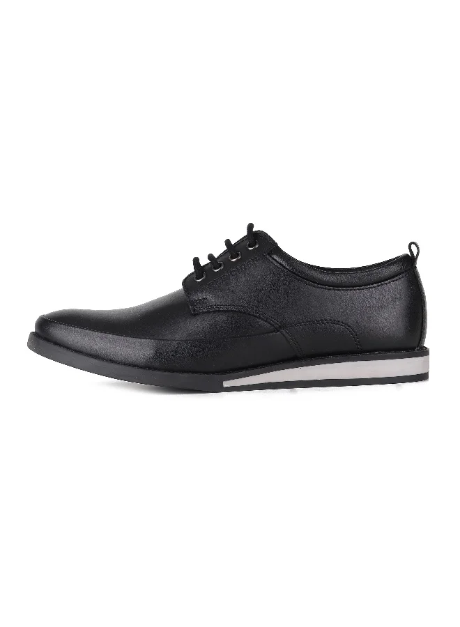Red Chief Black Low Ankle Lace Up Casual Shoe - Rc3485 001