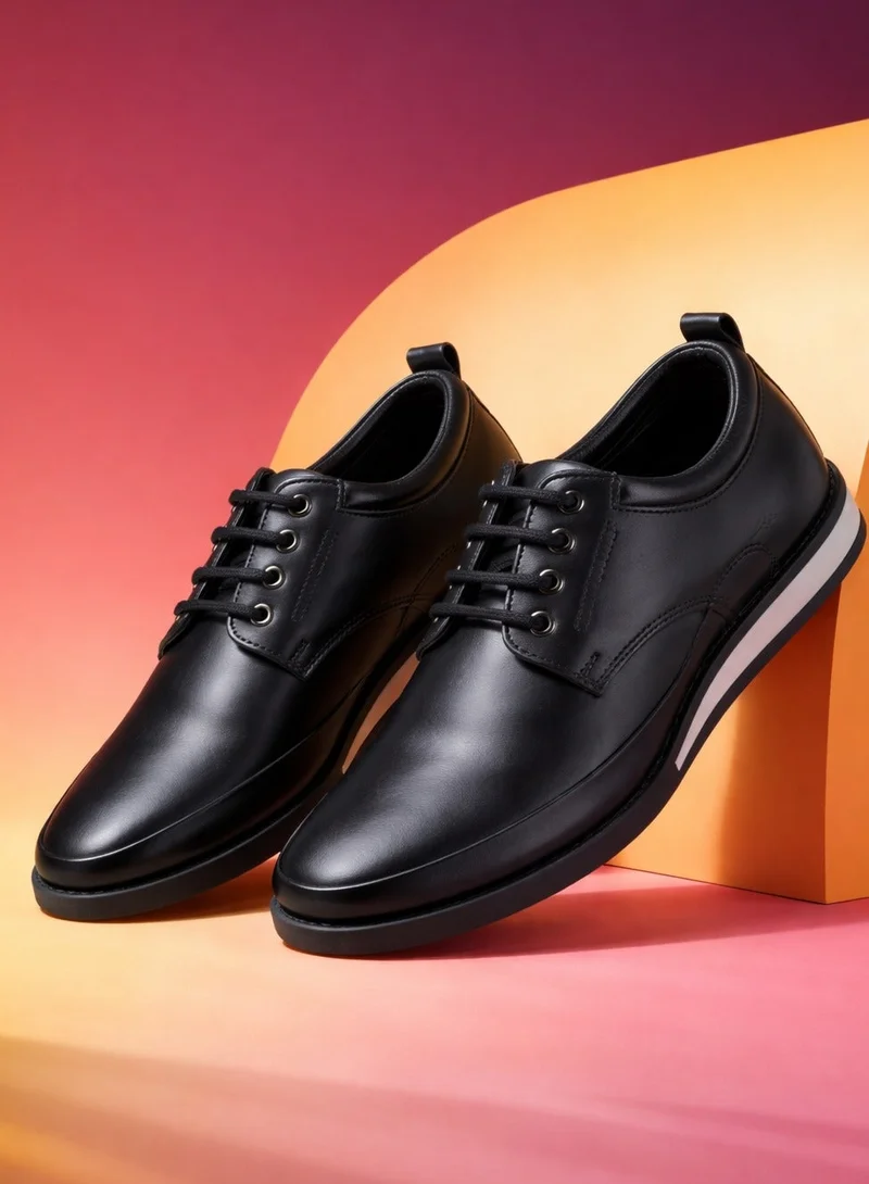 Red Chief حذاء كاجوال أسود برباط يصل للكاحل