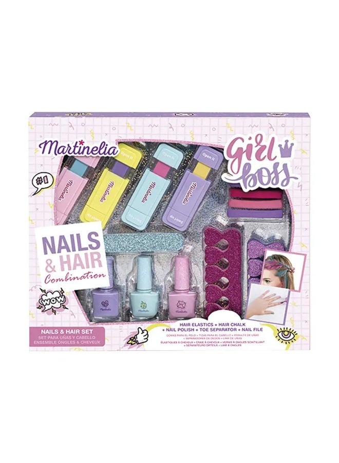 Martinelia Super Girl Nail & Hair Set - Image 2