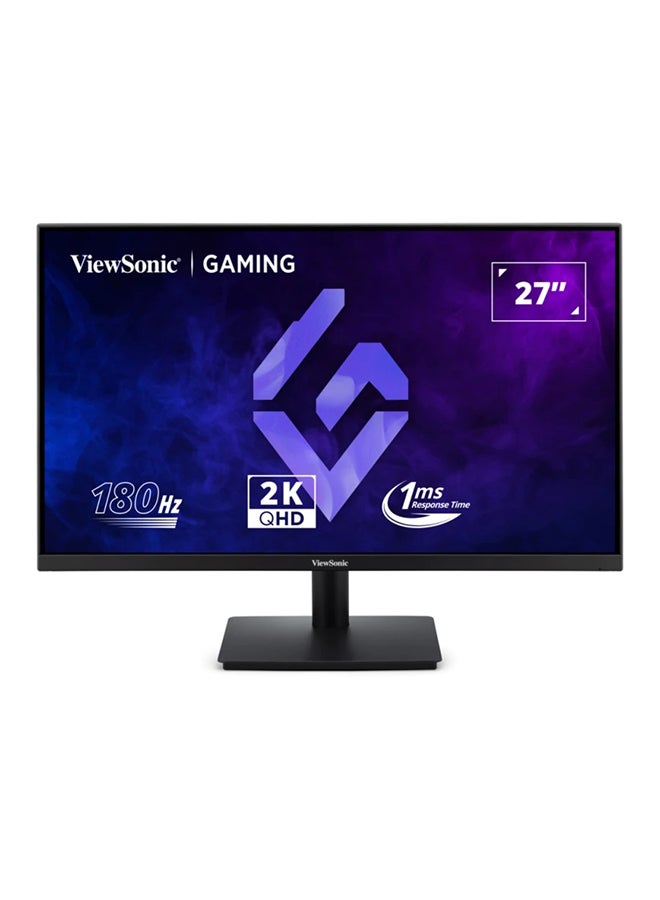 ViewSonic 27" 2K QHD 180 Hz Gaming monitor black - Image 1