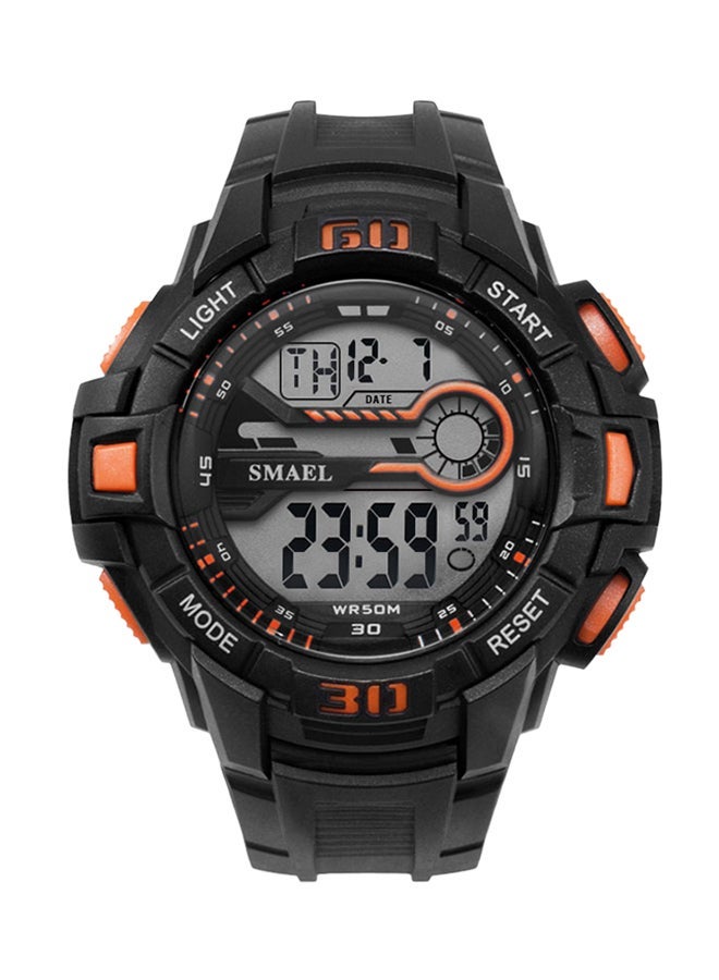 NIBEMINENT unisex Water Resistant Silicone Digital Watch 1513