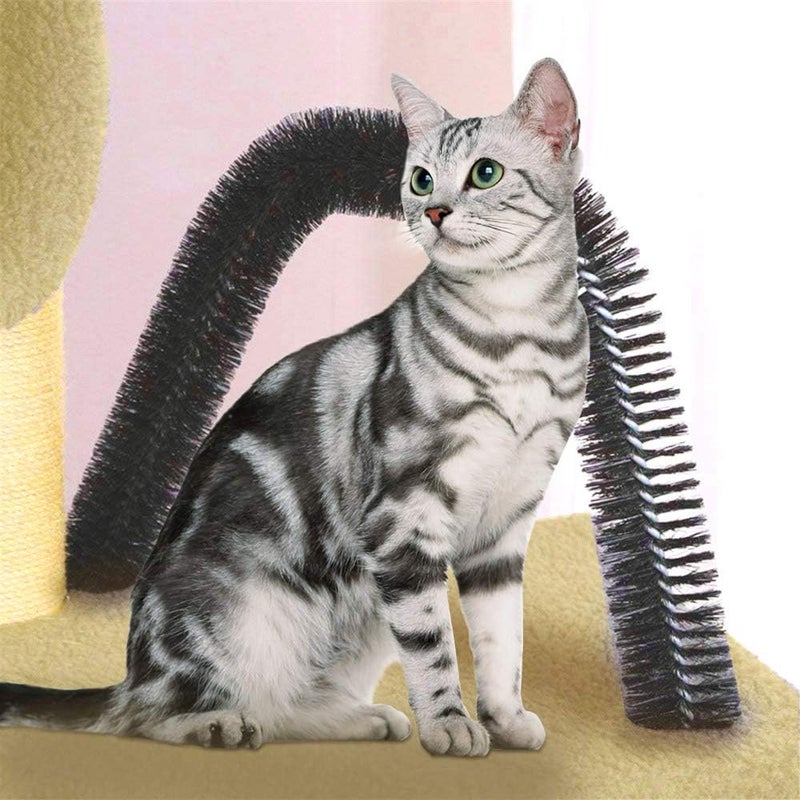 Allmart Multi-Level Cat Trees with Sisal-Covered Scratching Posts, Plush Perches and Condo for Kittens, Cats and Pets - Image 2