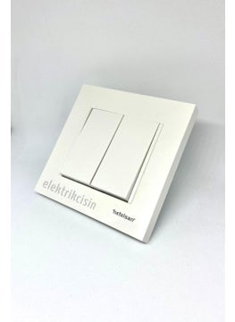 Netelsan Byobu Binary Switch - Commutator 1 Quality White Color (Including Frame) 8 Pieces  - Image 3