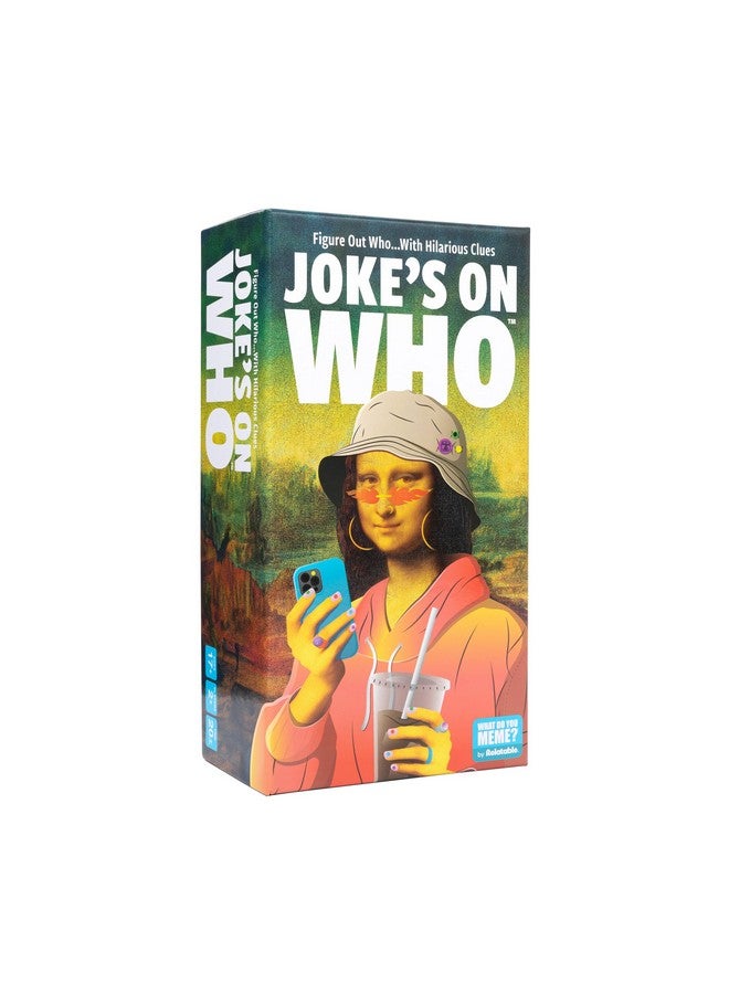 WHAT DO YOU MEME? Joke's On Who? - The Fake Quote Trivia Game, Trivia Games for Adults, Adult Games for Game Night by Relatable - Image 1