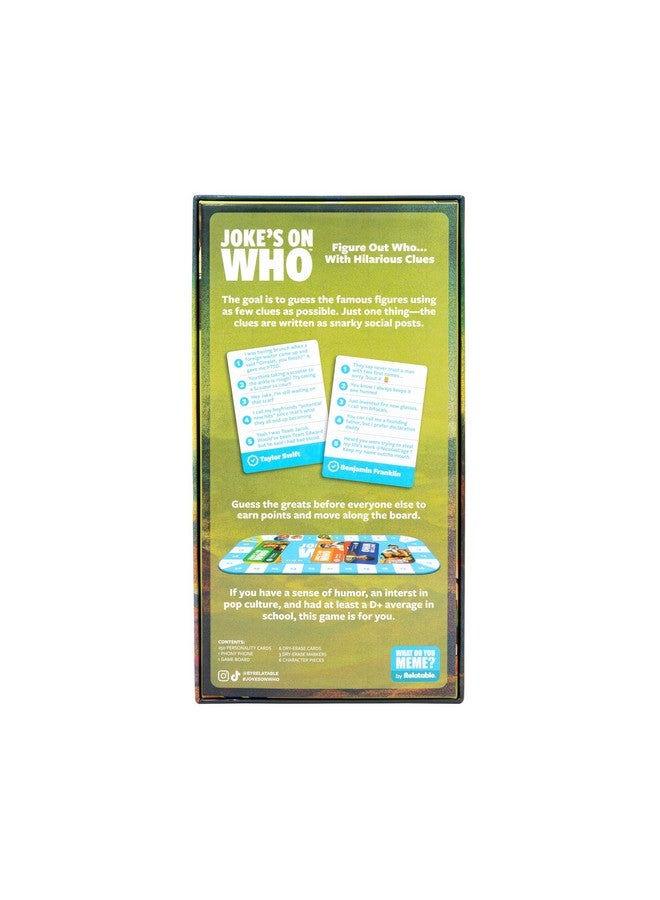 WHAT DO YOU MEME? Joke's On Who? - The Fake Quote Trivia Game, Trivia Games for Adults, Adult Games for Game Night by Relatable - Image 4