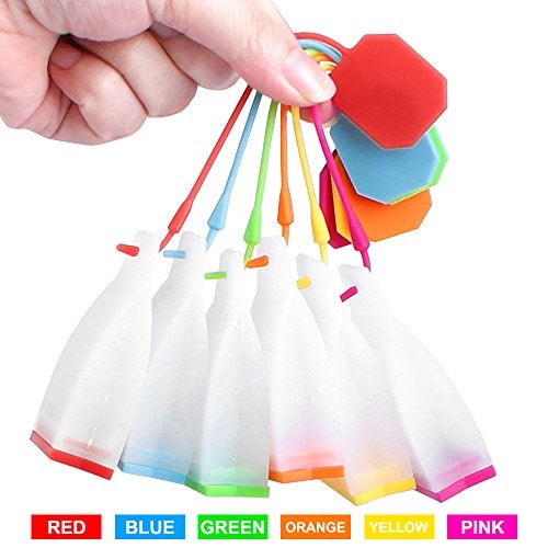 FineGood 6 Pack Silicone Tea Infuser, FineGood Tea Bags Tea Infuser for Loose Tea Reusable Tea Filter Strainer - Image 5