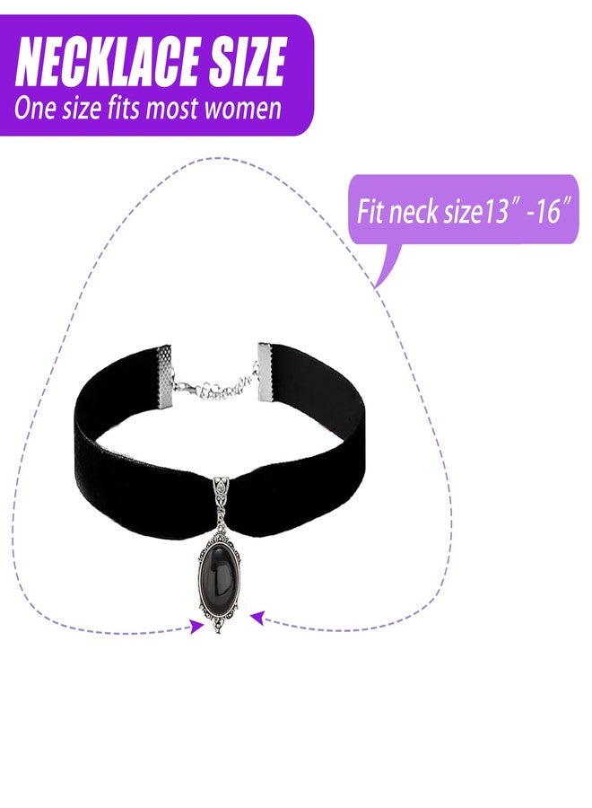 Shitailu Halloween Witch Costume for Women Adult Girls Gothic Cosplay-Outfit Set with Tutu Hat Broomstick Striped Socks Gloves Pendant, Halloween Purple, One size - Image 5