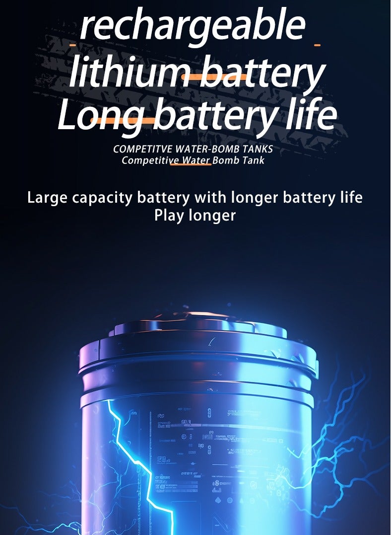 Generic - 2.4G Water Armored Tank  with  hand watch control and remote control with cool lighting and music - Image 1