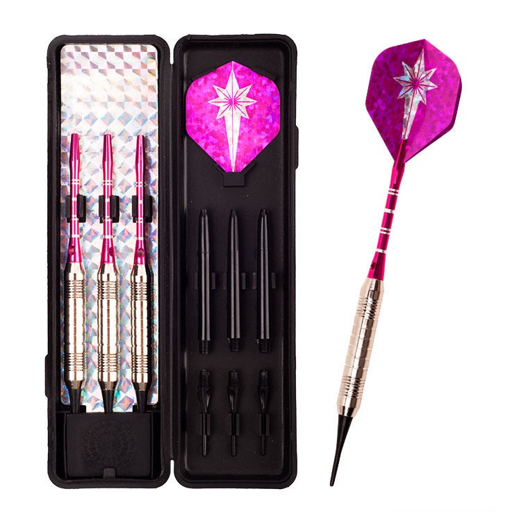 Generic Dongye Dart Professional 18g Soft Dart Pin Electronic Dart Box Kit Gold