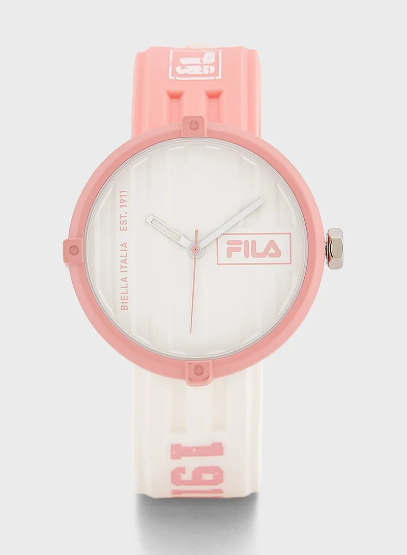 FILA Miyota 2035 Silicone Watch