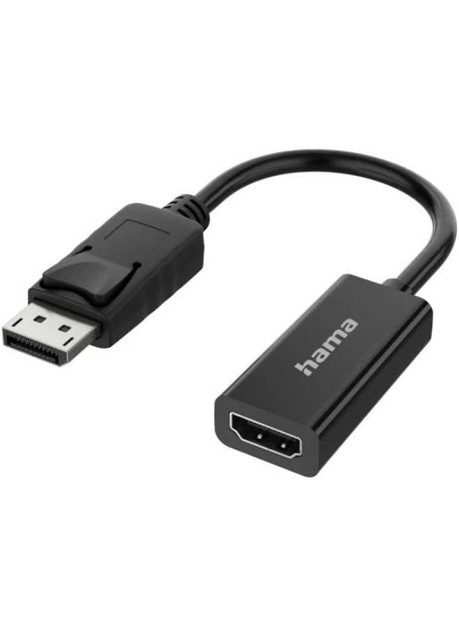 هاما محول فيديو هاما فائق الوضوح 4K مع منفذ DisplayPort ومقبس HDMI - Image 1