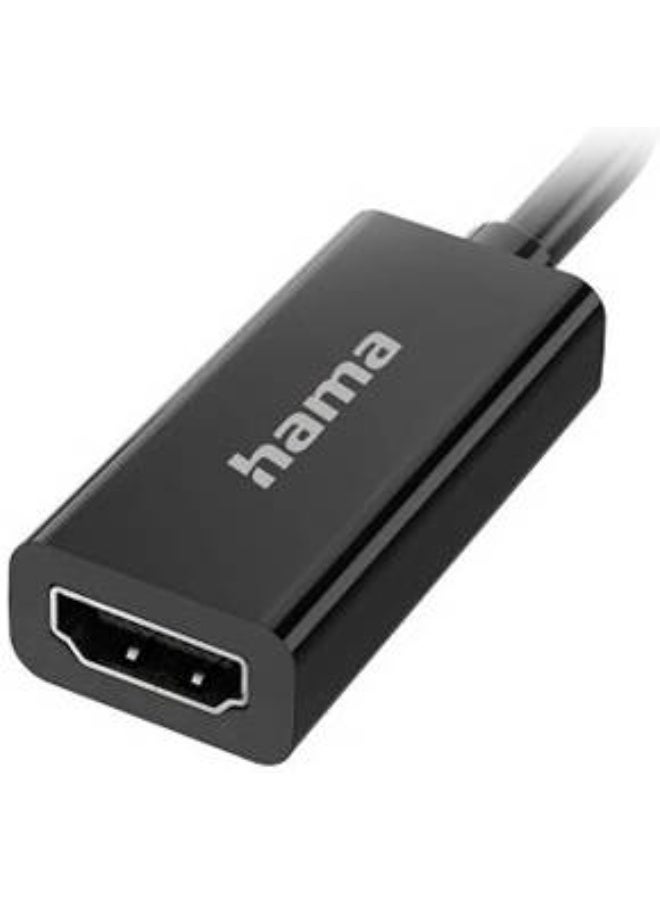 هاما محول فيديو هاما فائق الوضوح 4K مع منفذ DisplayPort ومقبس HDMI - Image 2