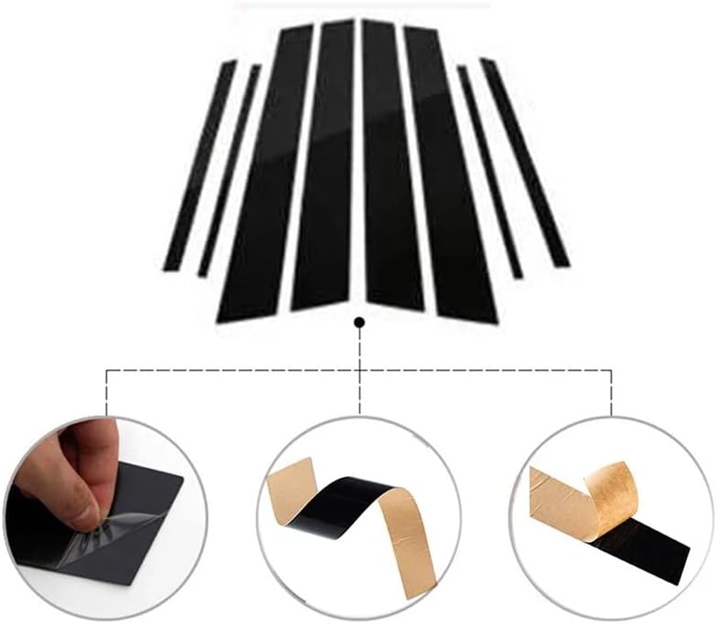 Vuzmode Car Pillar Posts Trim Cover for Nissan - Image 2