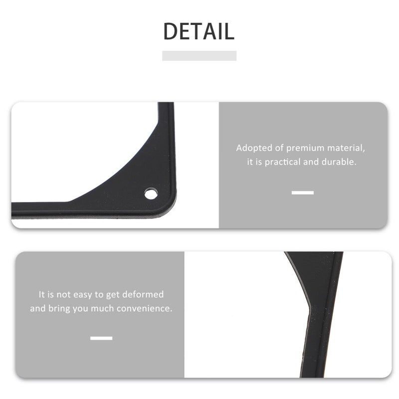 5Pcs Black Computer Fan Gasket Noise Reducing Pads Easy Install High Performance Cooling - Image 5