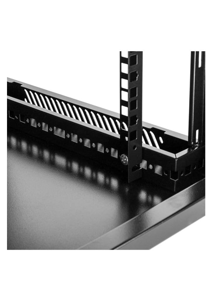 Minipro 4U Wall Mount Server Rack Cabinet – 600×450 mm, Lockable Glass Door, Network Data Enclosure - Image 4