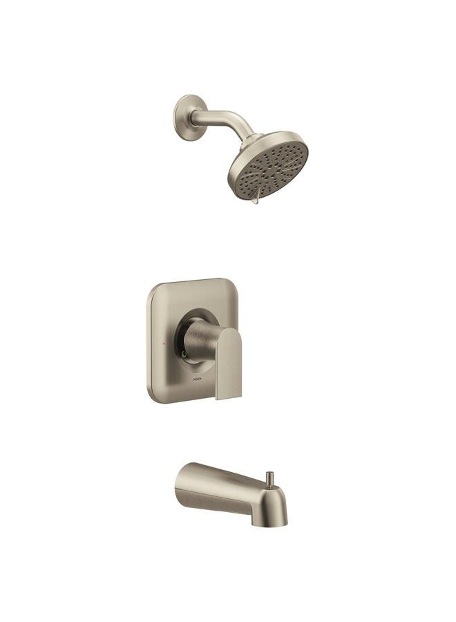 MOEN T2473EPBN Genta LX Posi-Temp Pressure Balancing Eco-Performance Modern Tub and Shower Trim Valve Required, Brushed Nickel - Image 2