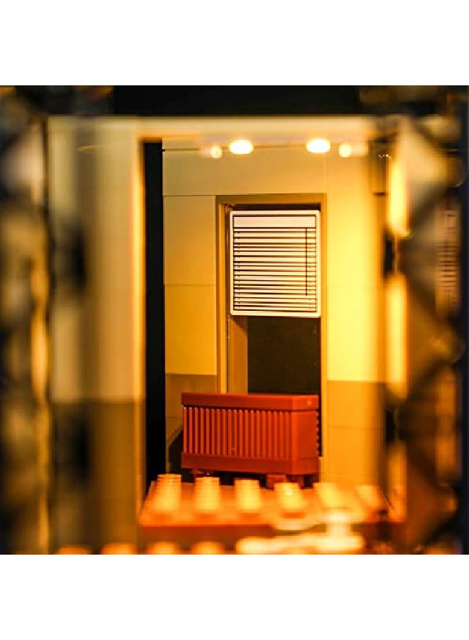 BRIKSMAX Led Lighting Kit For The Friends Apartments Compatible With Lego 10292 Building Blocks Model Not Include The Lego Set - Image 5