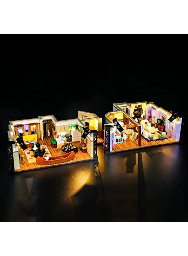 BRIKSMAX Led Lighting Kit For The Friends Apartments Compatible With Lego 10292 Building Blocks Model Not Include The Lego Set - Image 2